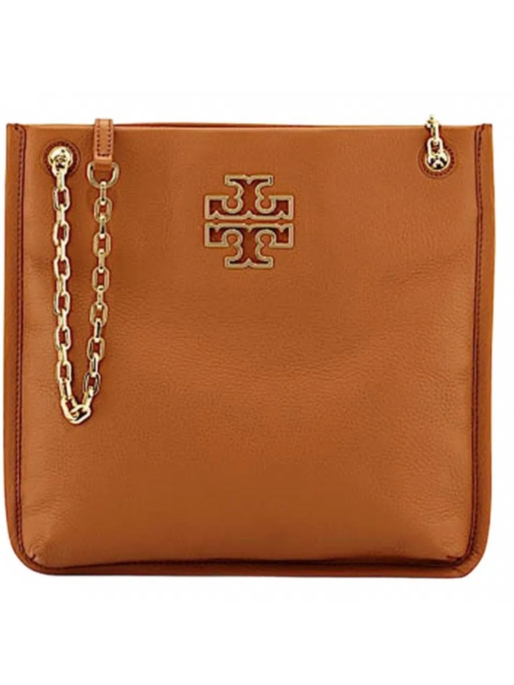 Tory Burch Britten Chain Swingpack Crossbody In Bark |